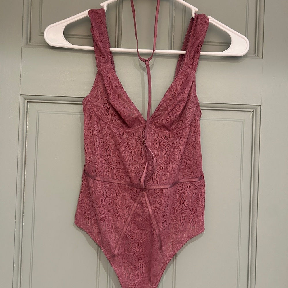 Victoria’s Secret Purple Lace Teddy